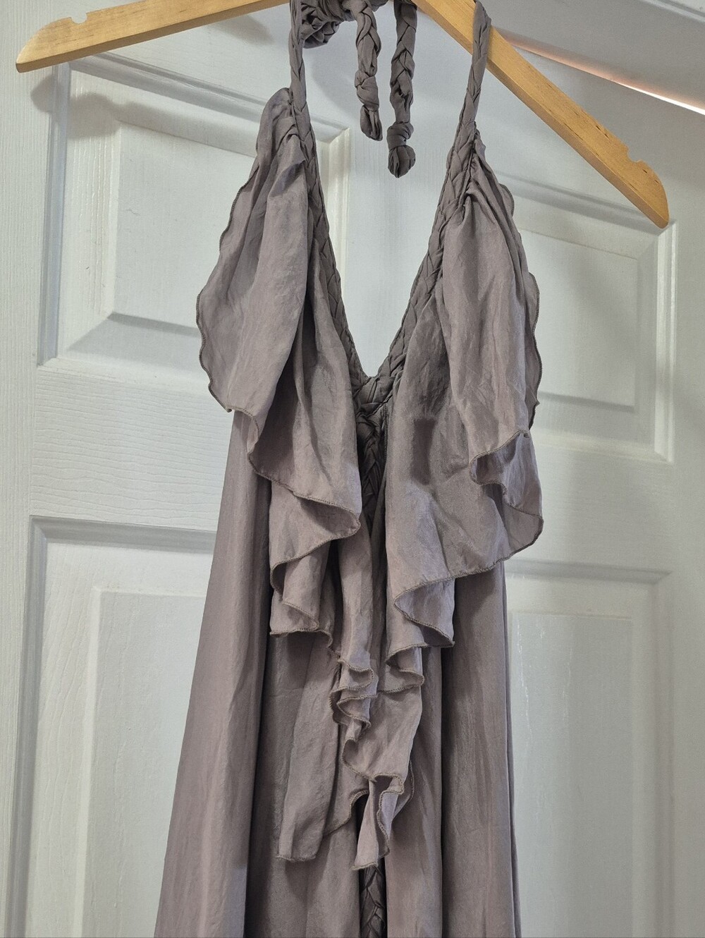 Lisa Brown (Australian designer) 100% Silk Backless Maxi